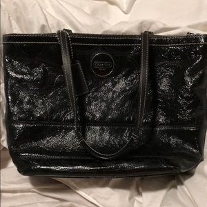 Authentic Coach shoulder bag black